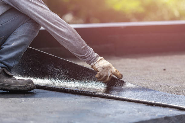 Professional Waterproofing technician working in Brillion, WI